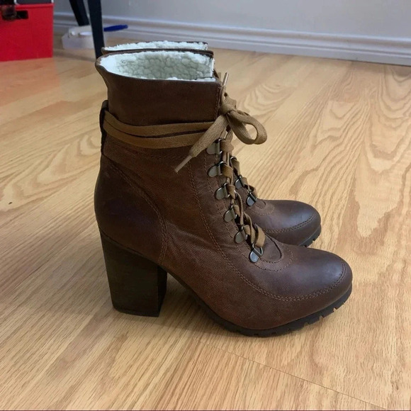 Steve Madden Gavina Cognac boots - Picture 1 of 8